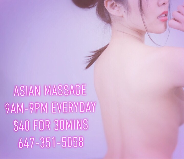 **Full Body Asian Massage**OPEN 9-9 EVERYDAY**$40 for 30mins